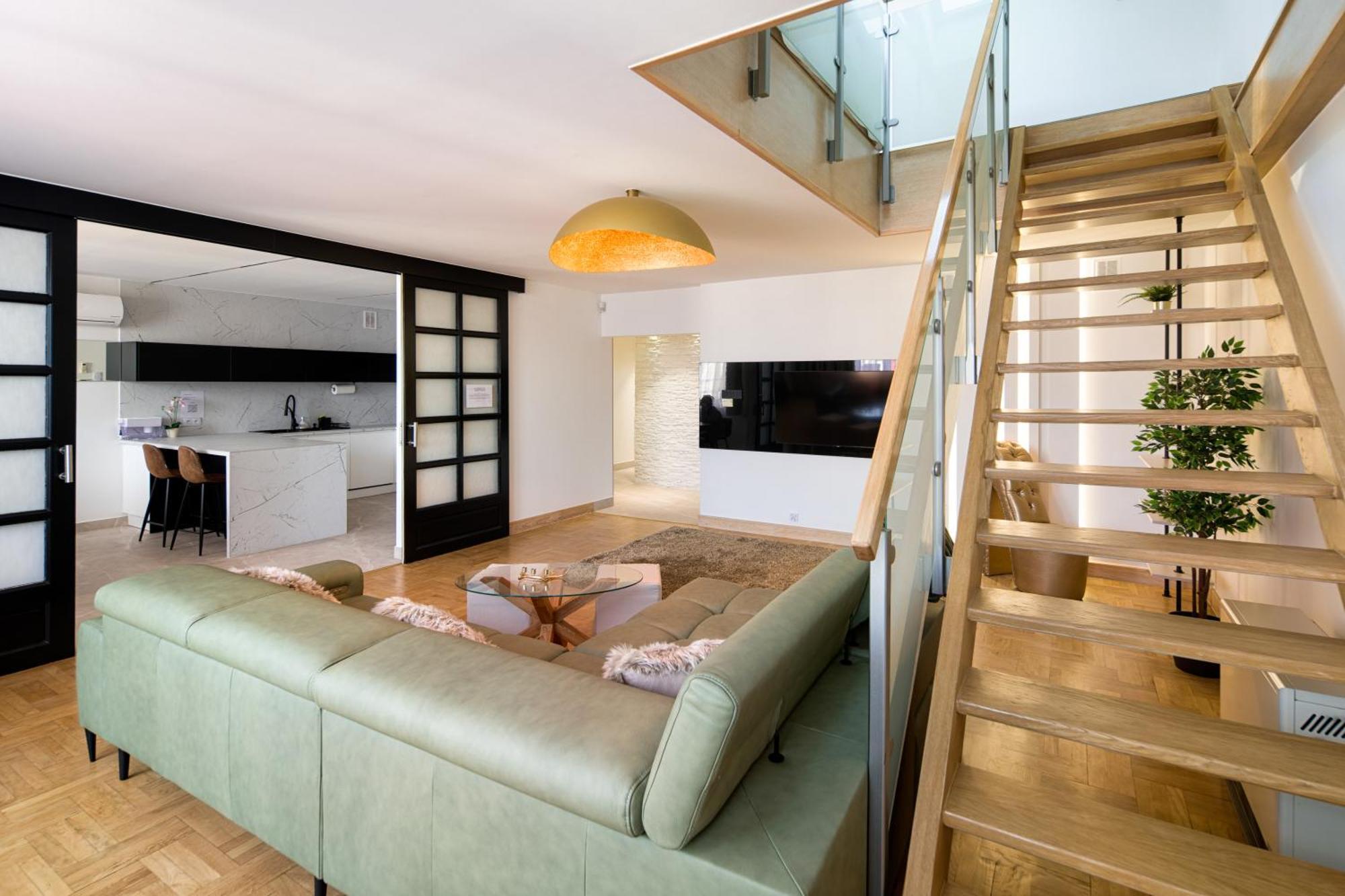 Apartament W Centrum - Duplex Penthouse In The Centre With Terrace And Air Conditioning Cracóvia Exterior foto